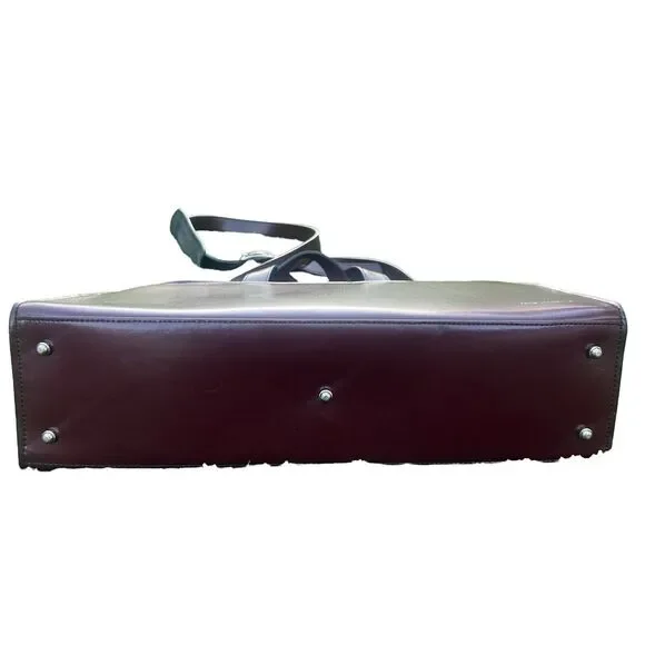 Jack Georges Milano Leather Business Laptop Case - Picture 4 of 11